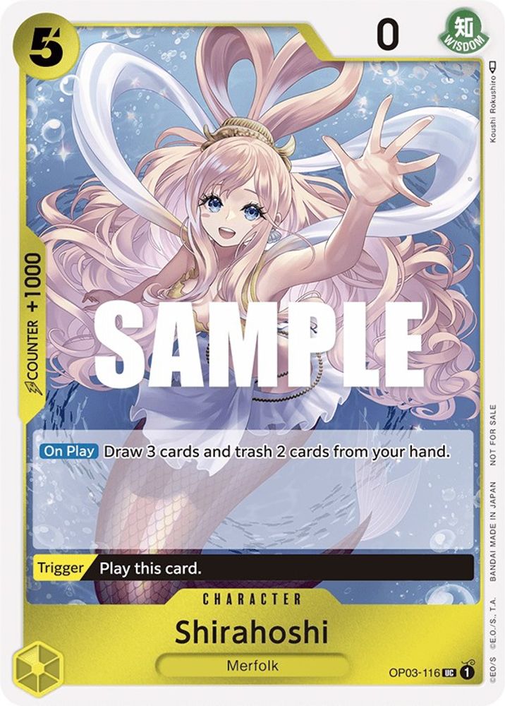 Shirahoshi One Piece TCG Card