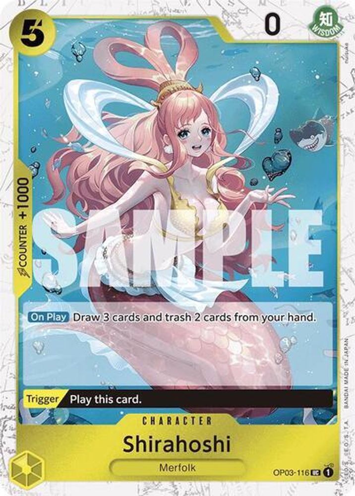 Shirahoshi One Piece TCG Card