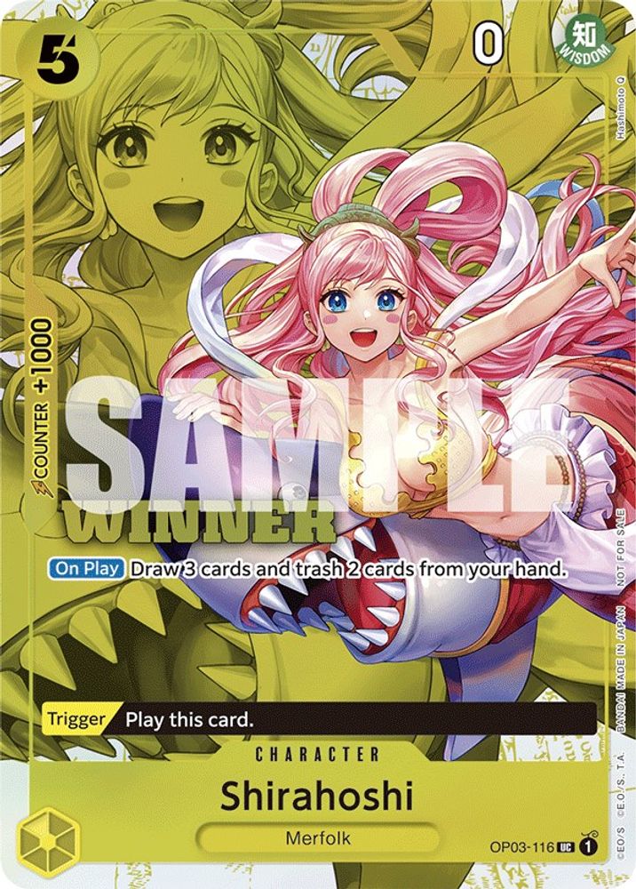 Shirahoshi One Piece TCG Card