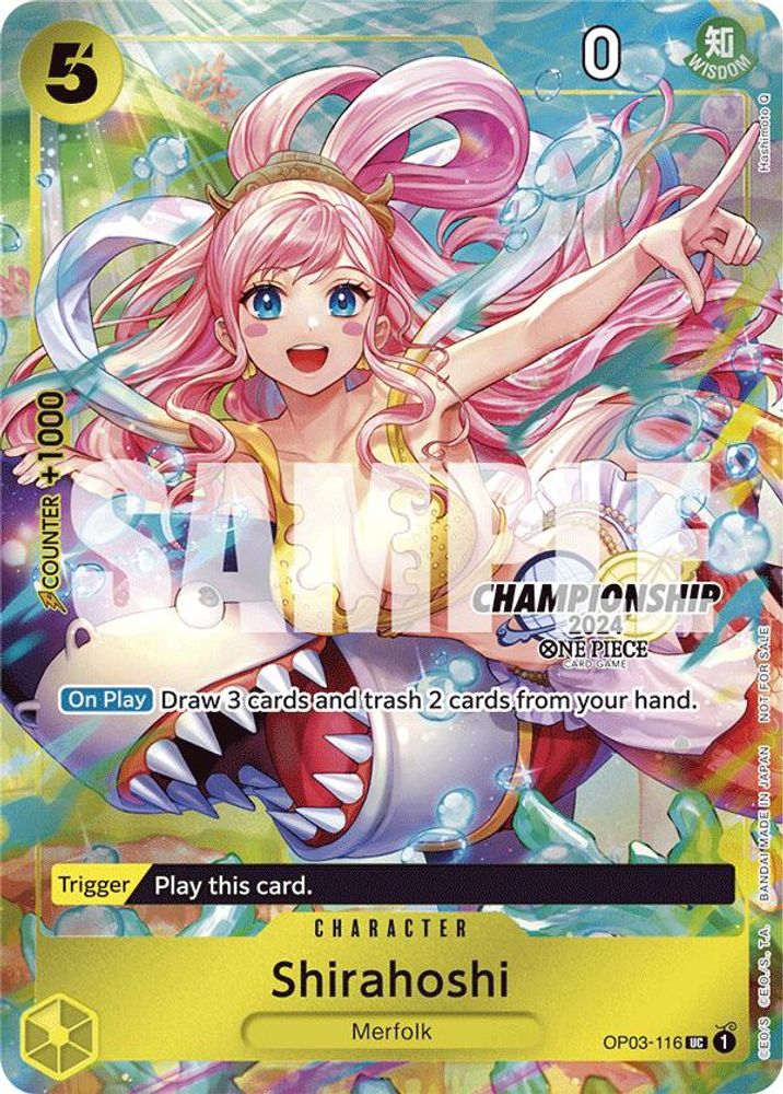 Shirahoshi One Piece TCG Card