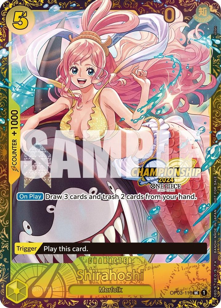 Shirahoshi One Piece TCG Card