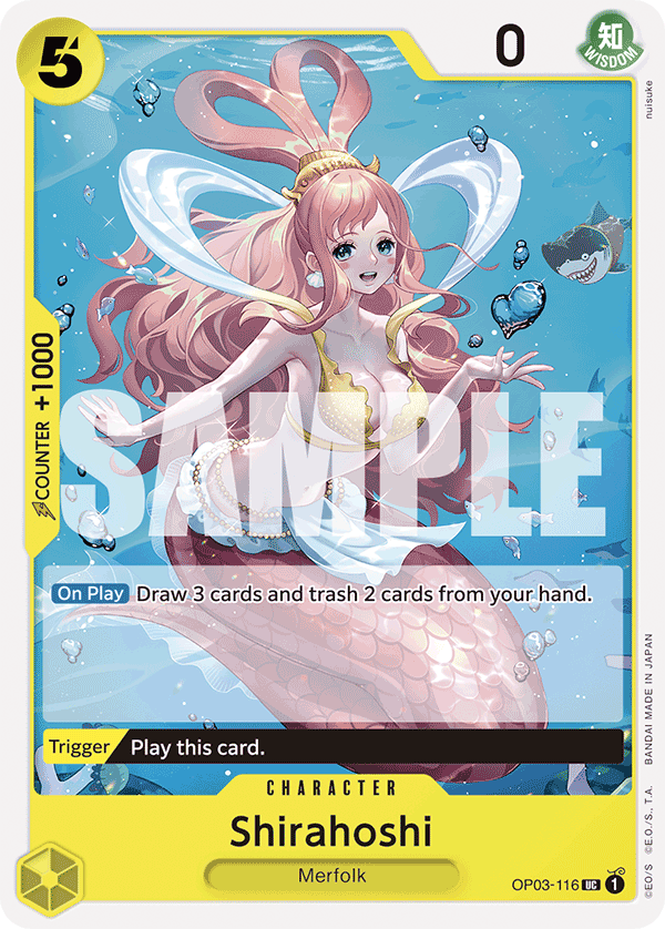 Shirahoshi One Piece TCG Card