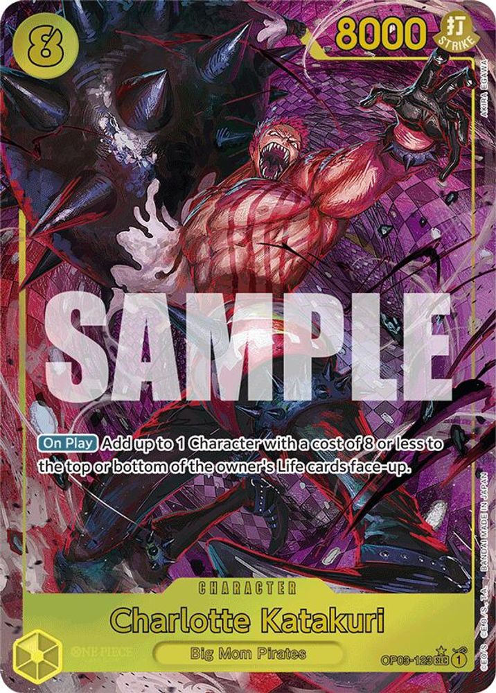 Charlotte Katakuri One Piece TCG Card