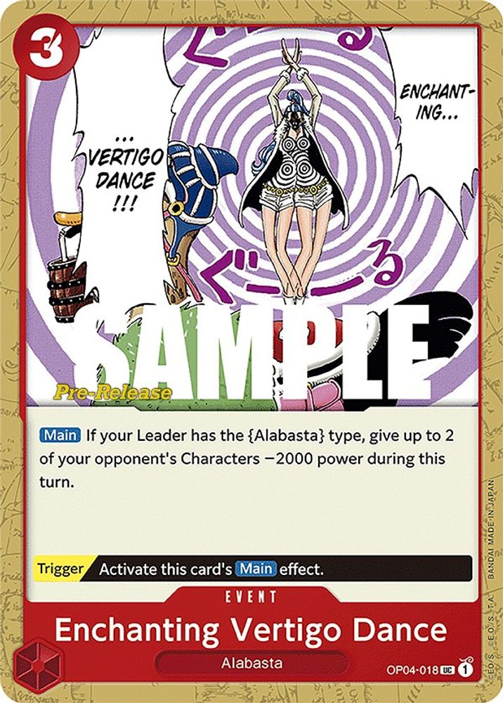 Enchanting Vertigo Dance One Piece TCG Card