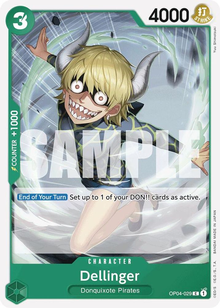 Dellinger One Piece TCG Card