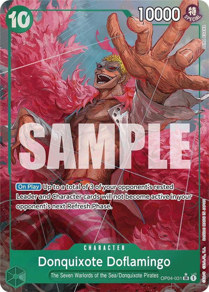 Donquixote Doflamingo One Piece TCG Card