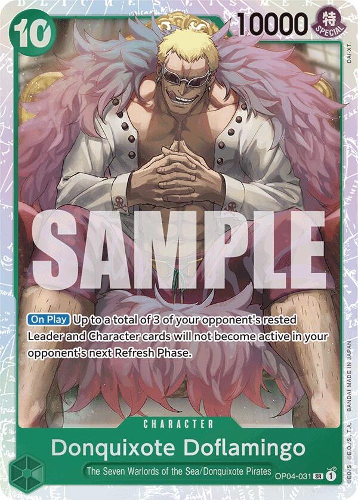 Donquixote Doflamingo One Piece TCG Card