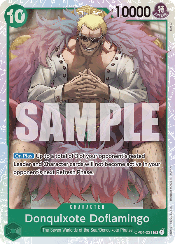 Donquixote Doflamingo One Piece TCG Card