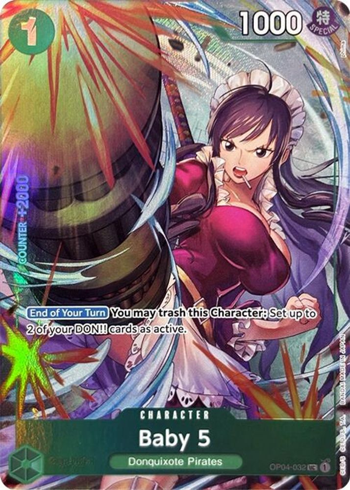 Baby 5 One Piece TCG Card