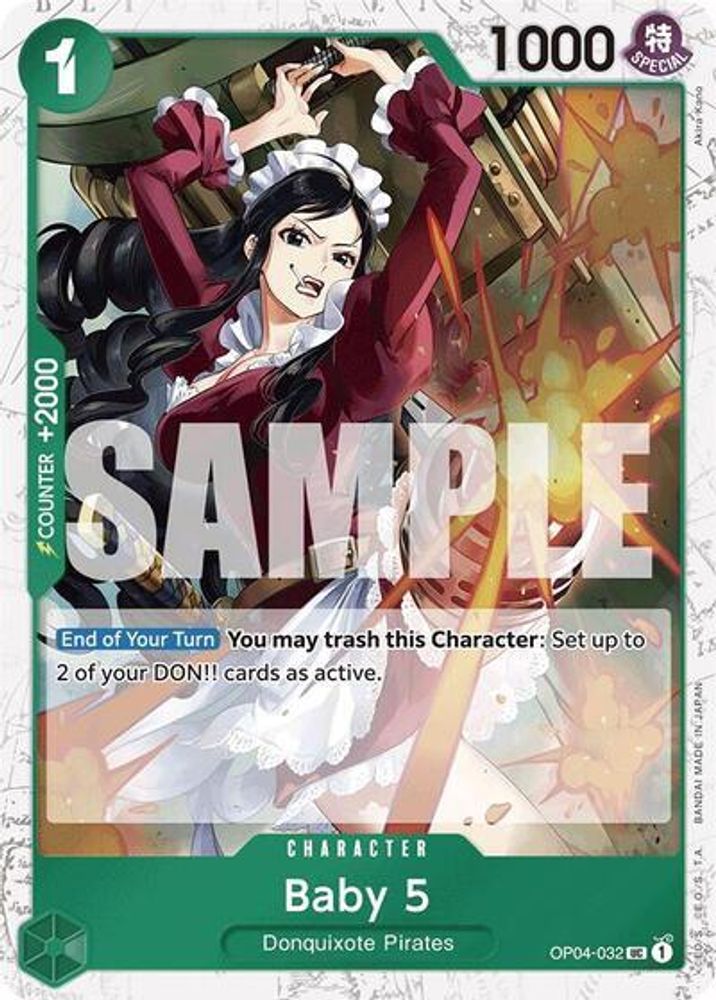 Baby 5 One Piece TCG Card