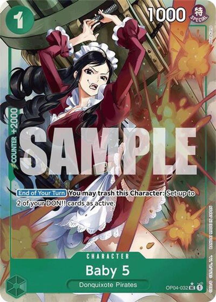 Baby 5 One Piece TCG Card