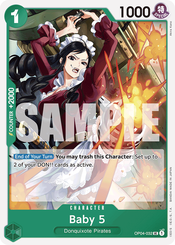 Baby 5 One Piece TCG Card
