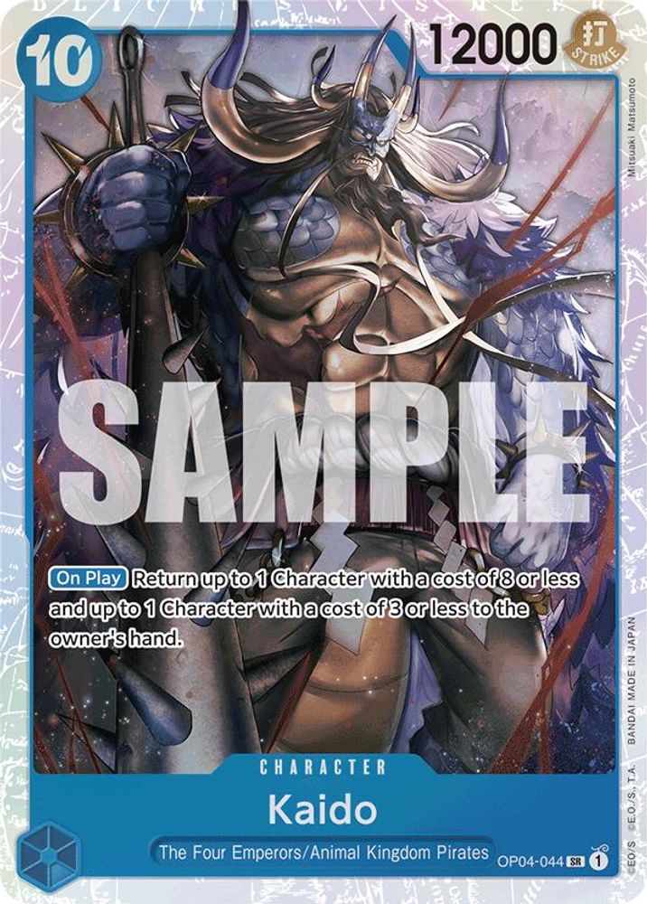 Kaido One Piece TCG Card