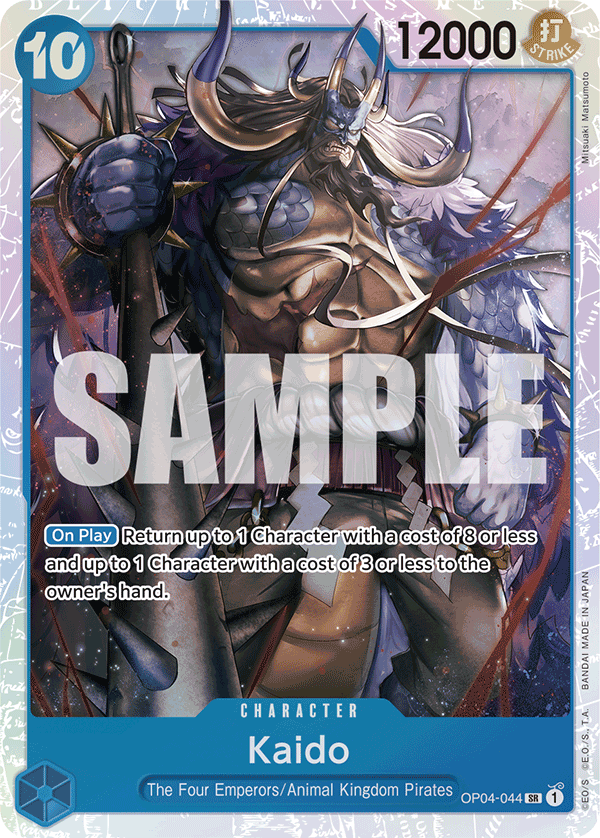 Kaido One Piece TCG Card