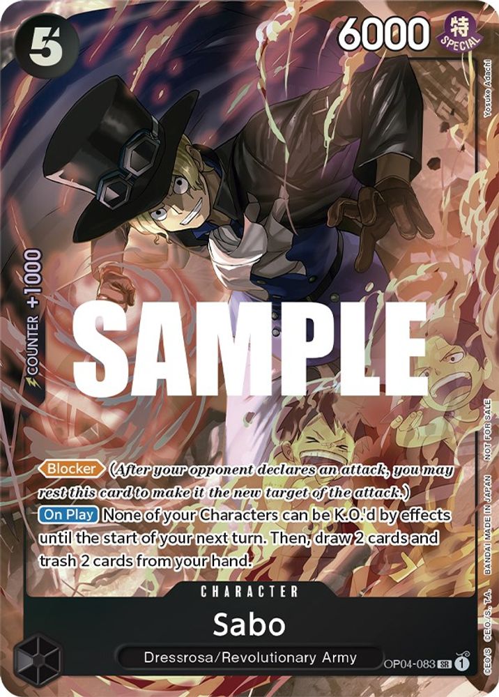Sabo One Piece TCG Card