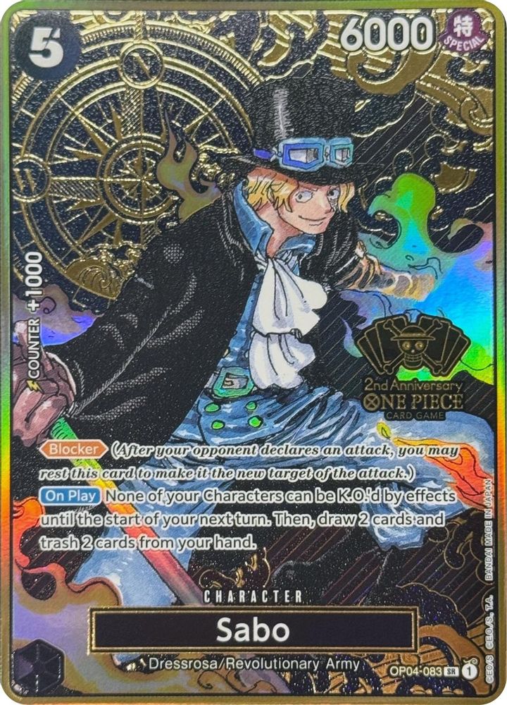 Sabo One Piece TCG Card