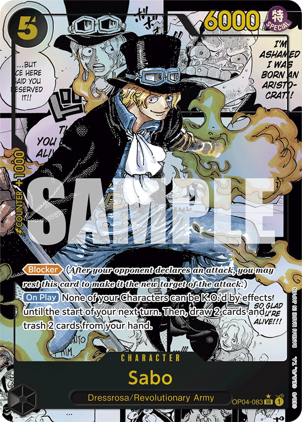 Sabo One Piece TCG Card