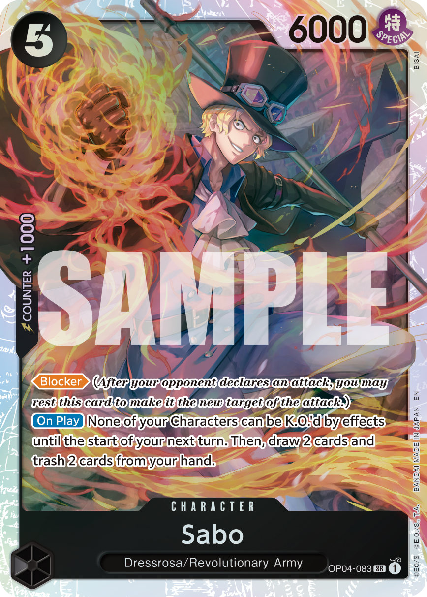 Sabo One Piece TCG Card