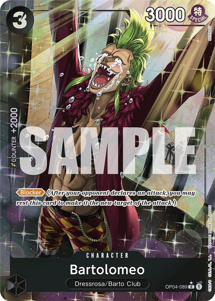 Bartolomeo One Piece TCG Card