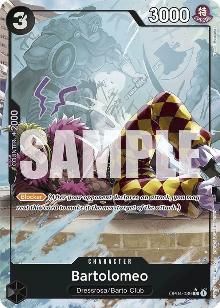 Bartolomeo One Piece TCG Card