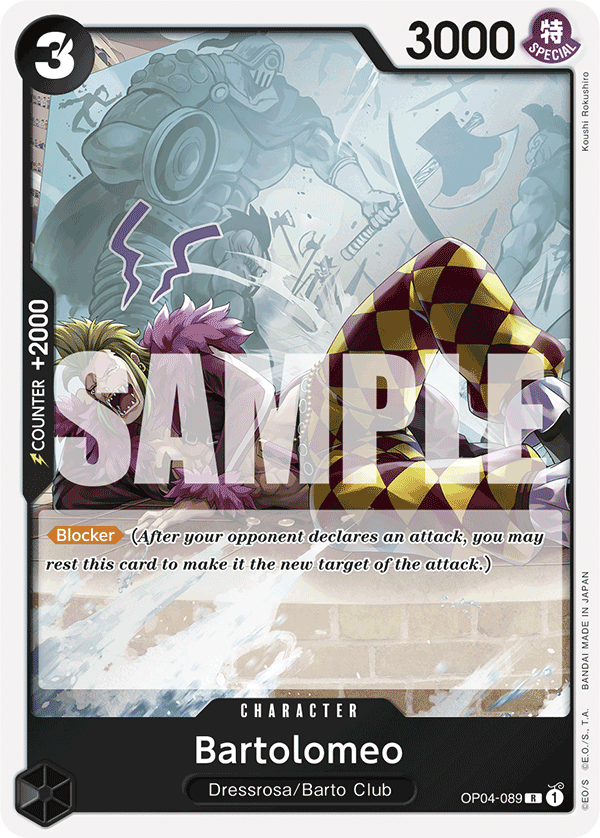 Bartolomeo One Piece TCG Card