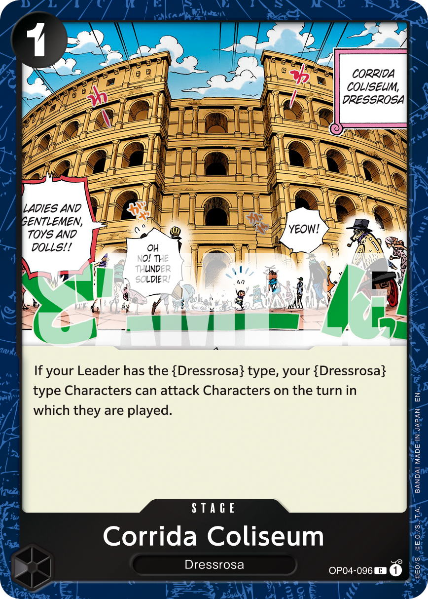 Corrida Coliseum One Piece TCG Card