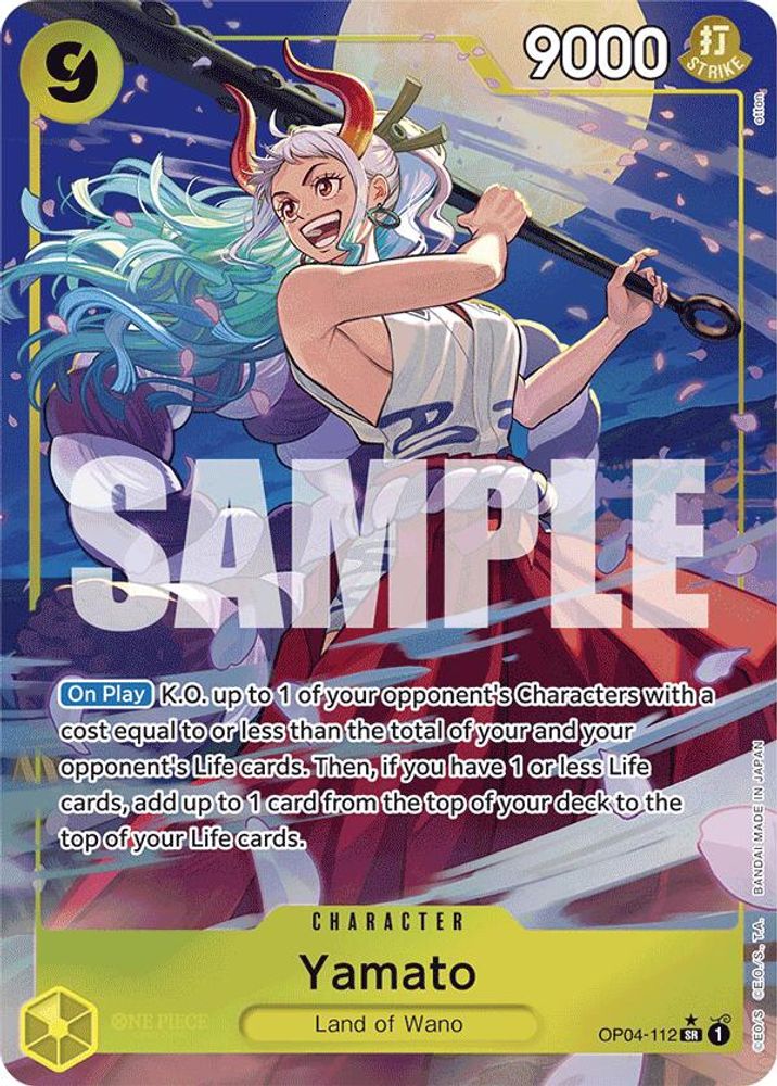 Yamato One Piece TCG Card
