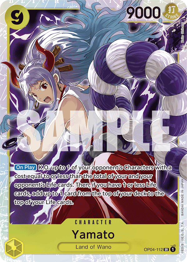 Yamato One Piece TCG Card