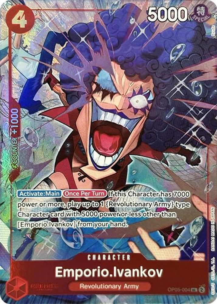 Emporio.Ivankov One Piece TCG Card