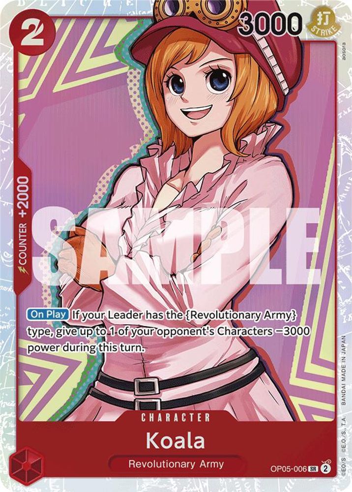 Koala One Piece TCG Card