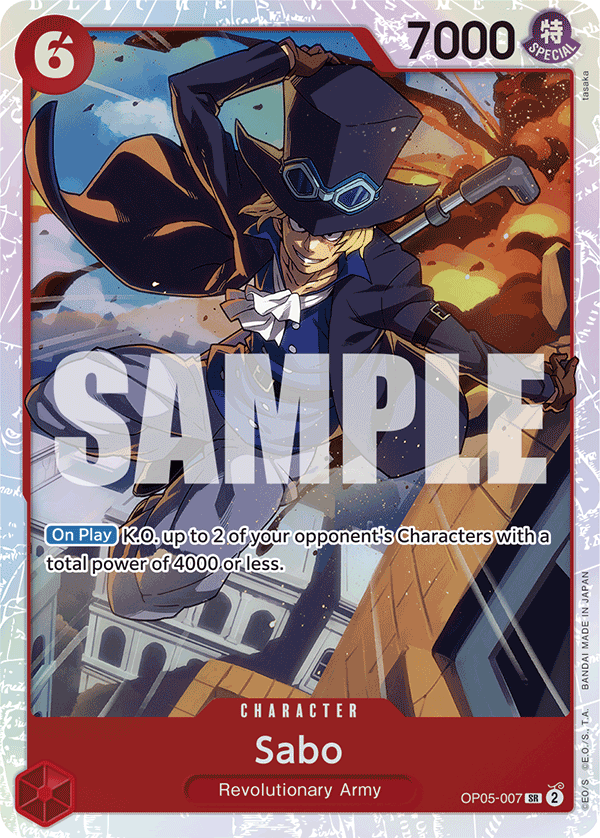 Sabo One Piece TCG Card