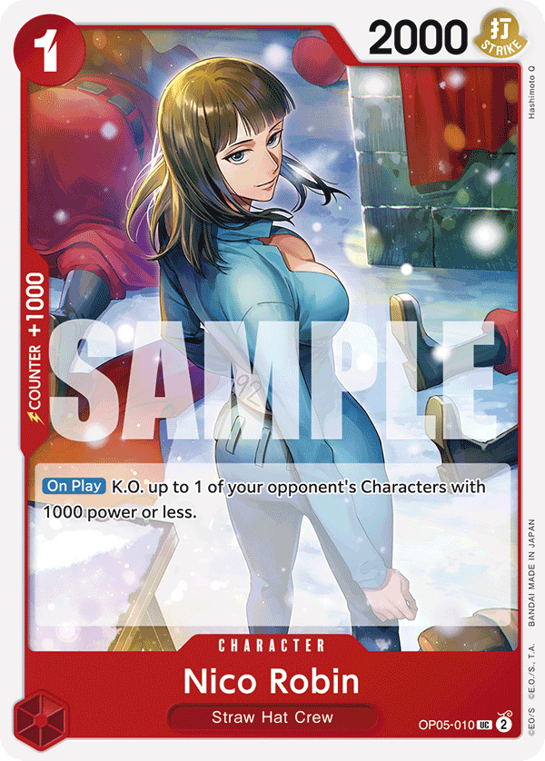 Nico Robin One Piece TCG Card