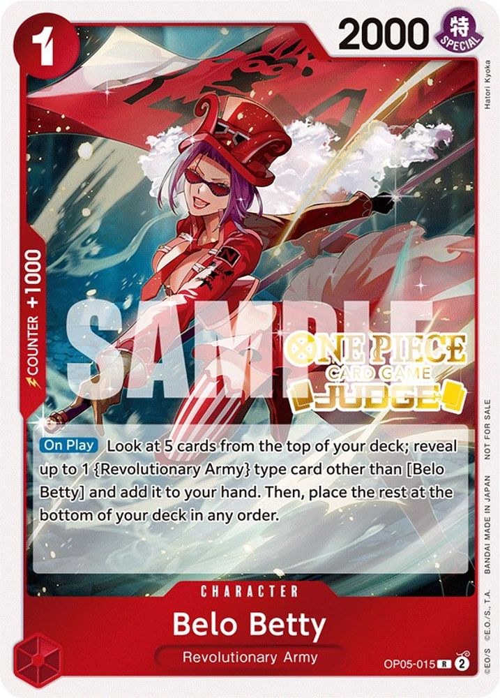 Belo Betty One Piece TCG Card
