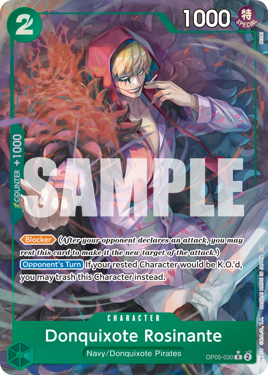Donquixote Rosinante One Piece TCG Card