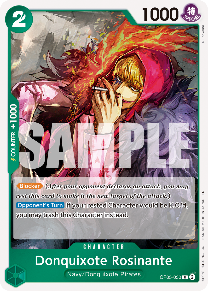Donquixote Rosinante One Piece TCG Card