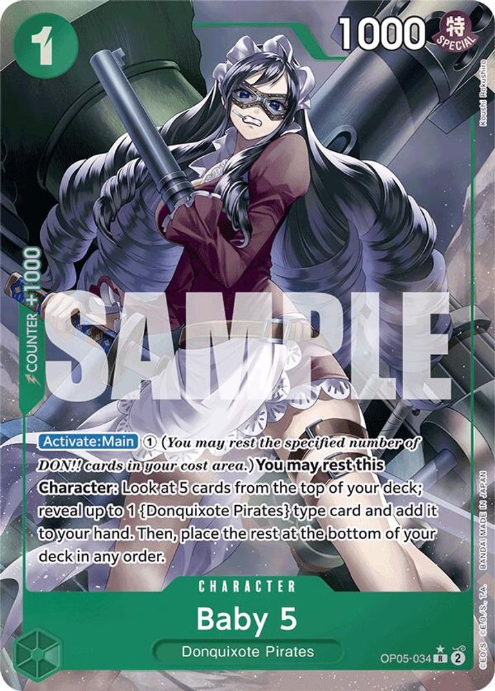Baby 5 One Piece TCG Card