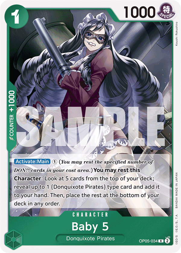 Baby 5 One Piece TCG Card