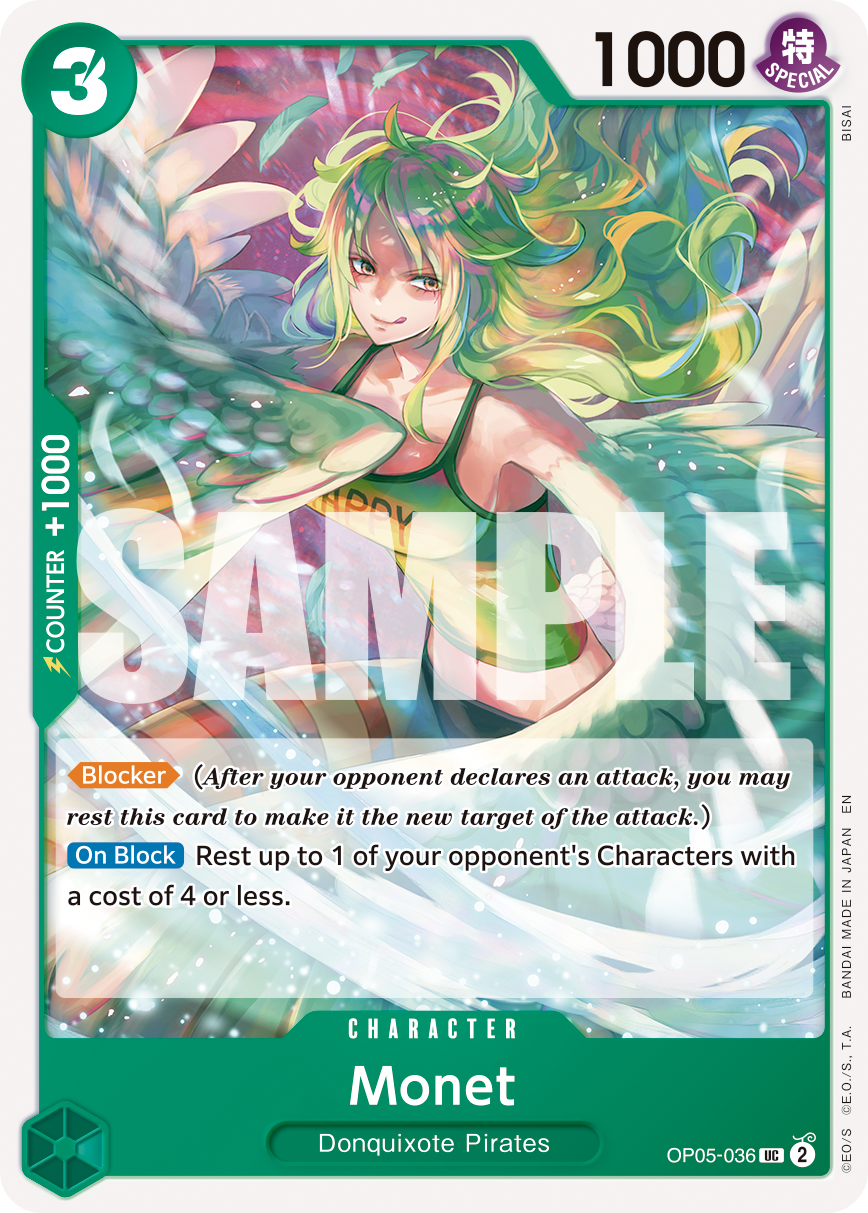 Monet One Piece TCG Card