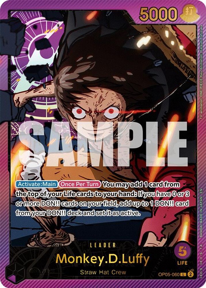 Monkey.D.Luffy One Piece TCG Card