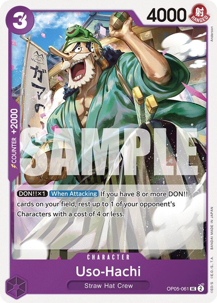 Uso-Hachi One Piece TCG Card