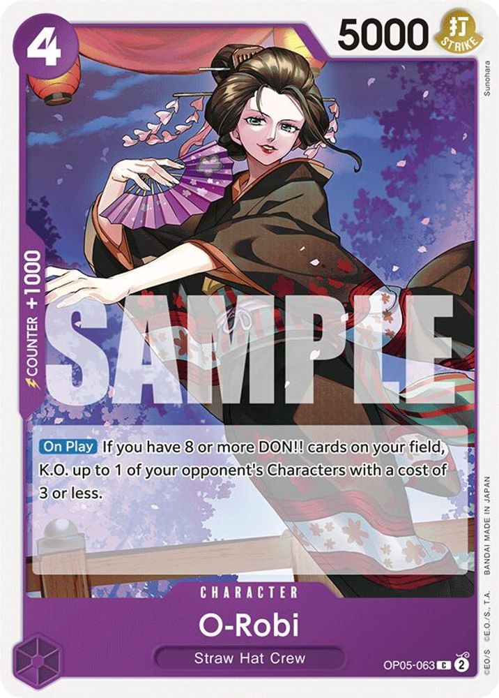O-Robi One Piece TCG Card