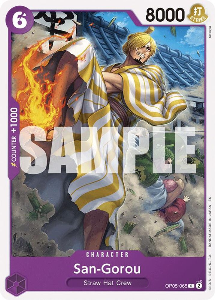 San-Gorou One Piece TCG Card