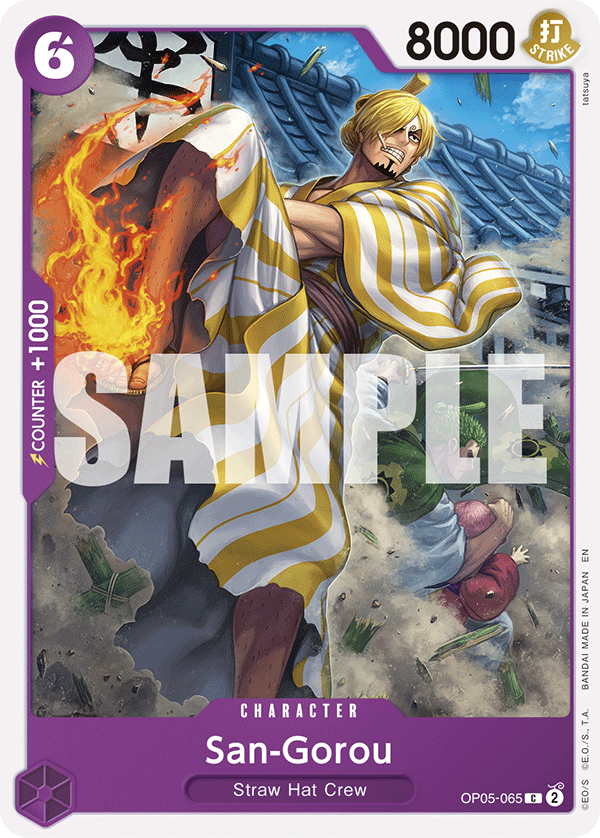 San-Gorou One Piece TCG Card
