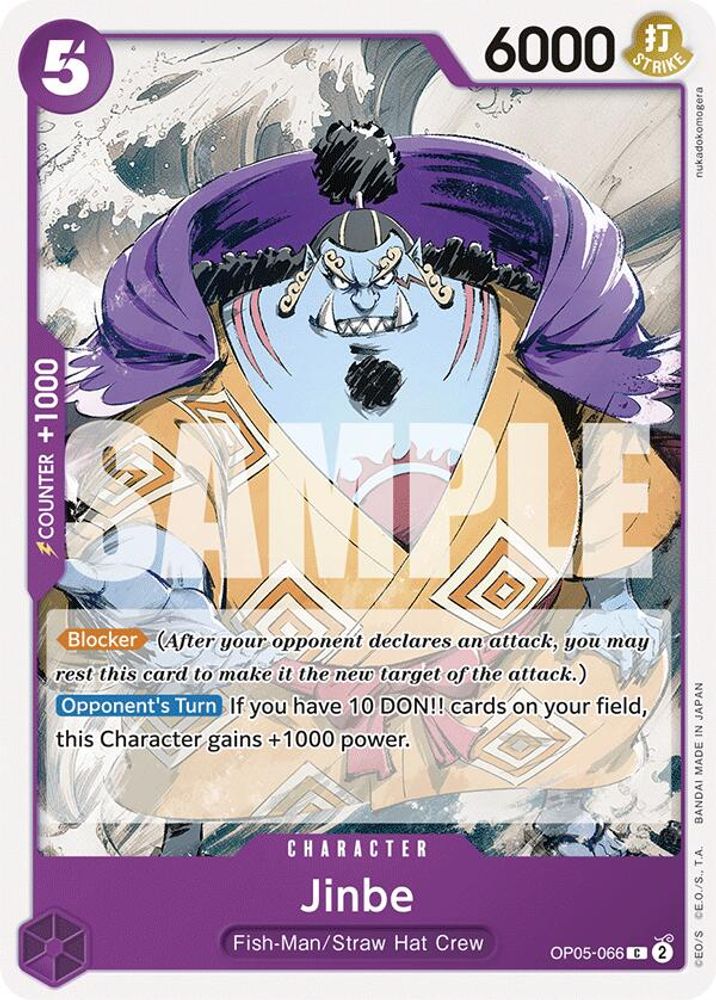 Jinbe One Piece TCG Card