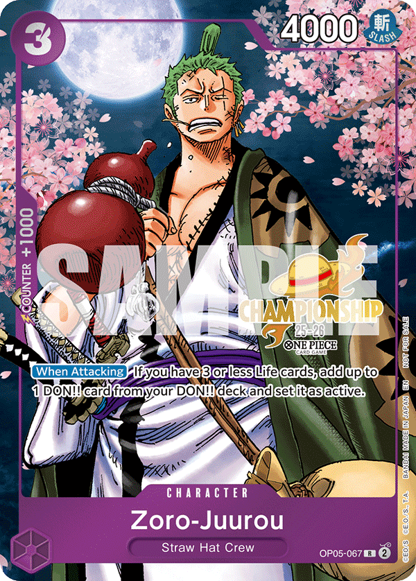 Zoro-Juurou One Piece TCG Card