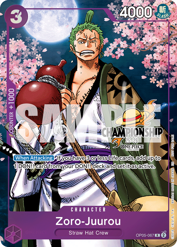 Zoro-Juurou One Piece TCG Card