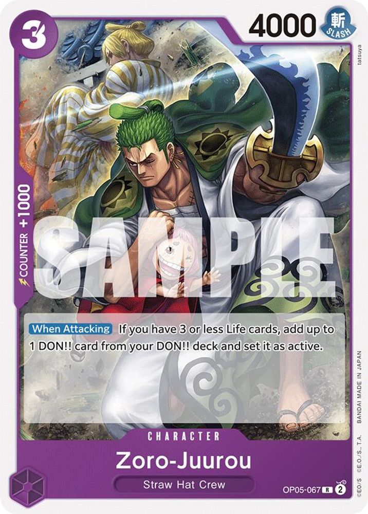 Zoro-Juurou One Piece TCG Card