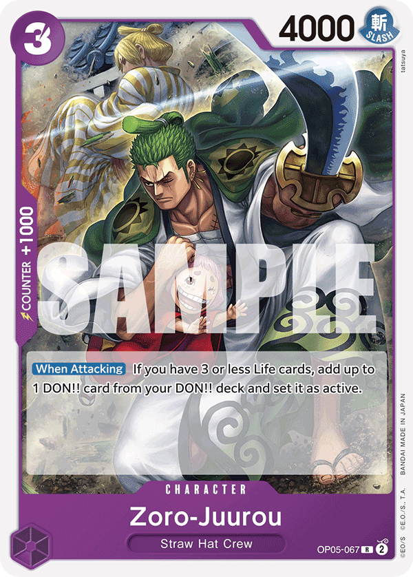 Zoro-Juurou One Piece TCG Card