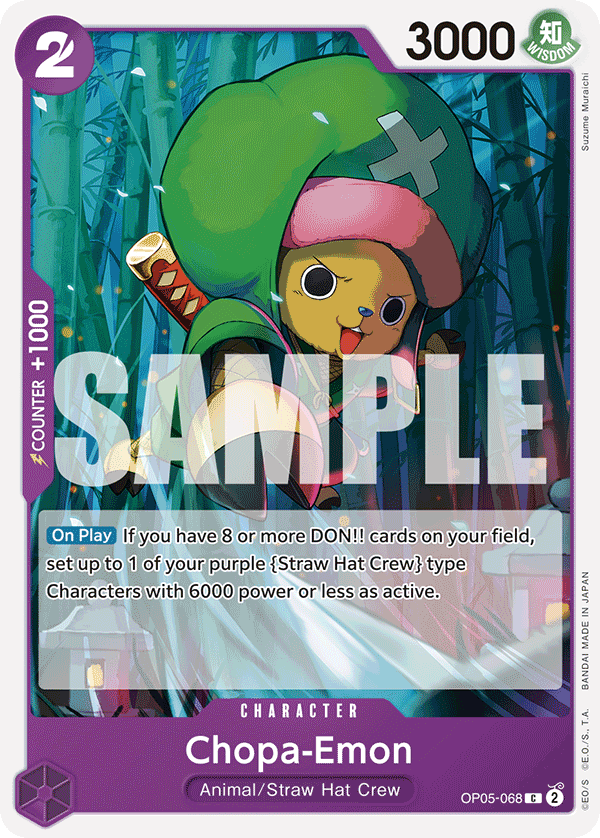 Chopa-Emon One Piece TCG Card