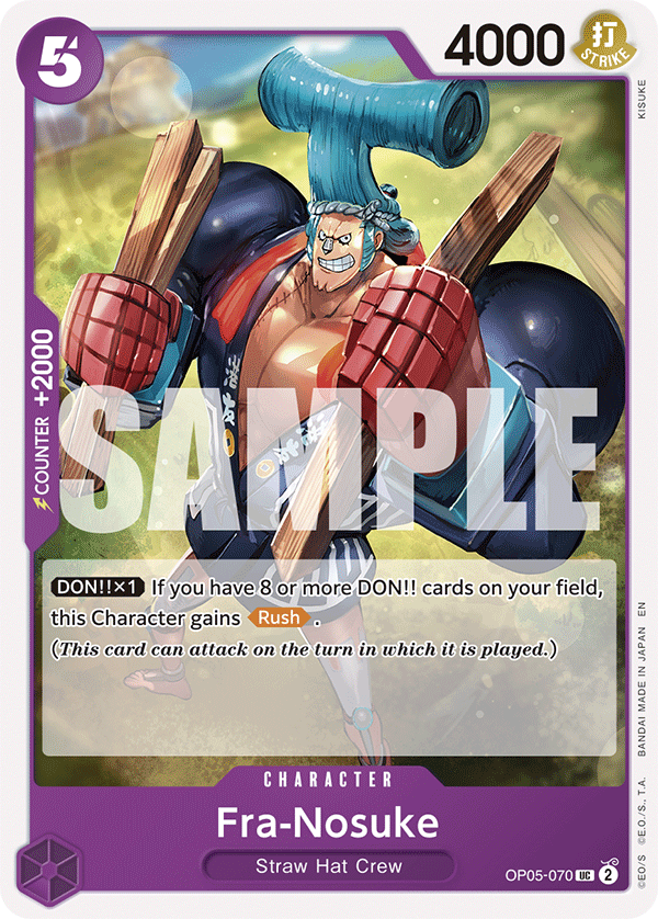 Fra-Nosuke One Piece TCG Card